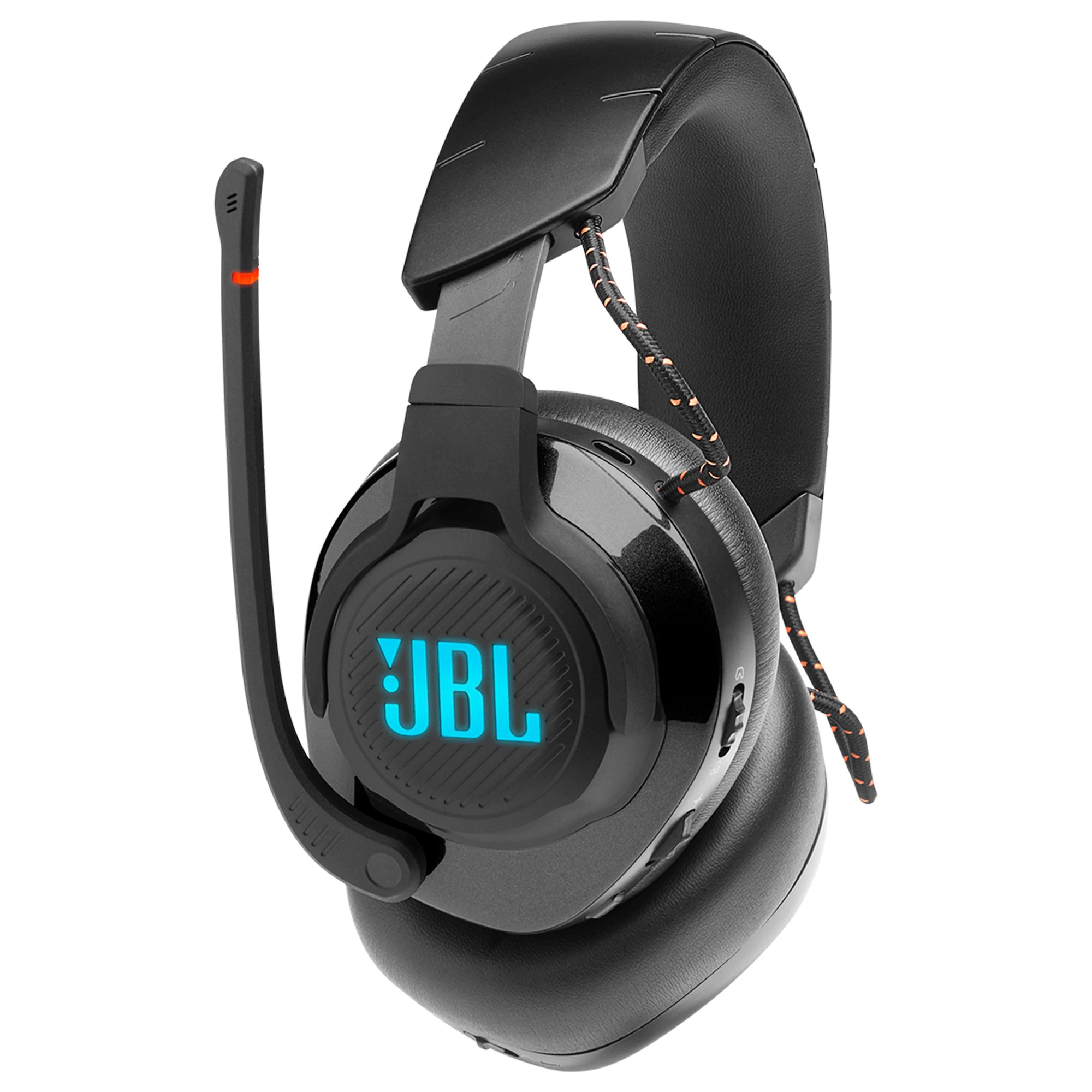 JBL - Quantum 600 RGB Wireless DTS Headphone:X v2.0 Gaming Headset for PC, PS4, Xbox One, Nintendo Switch and Mobile Devices - Black